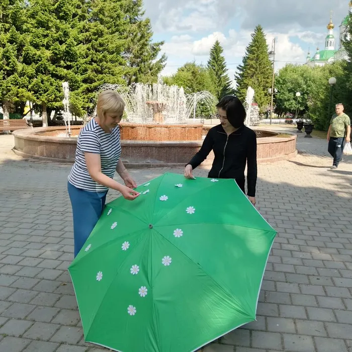 Стрит-акация «Ромашковое настроение»