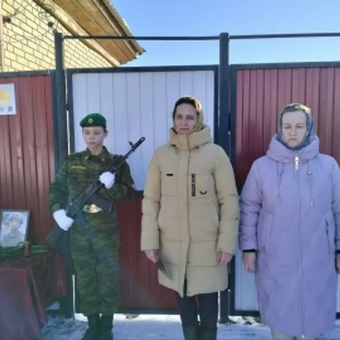 Торжественная церемония открытия мемориального знака «Звезда героя»