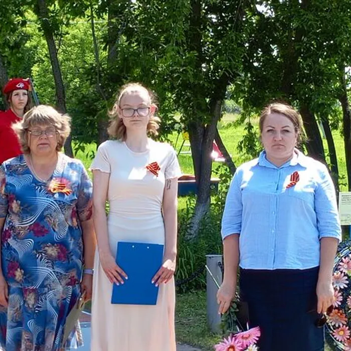 Митинг «Остался в сердце вечный след войны»