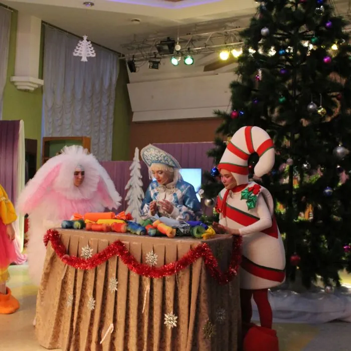 "Пушистый Новый год и волшебные конфеты"